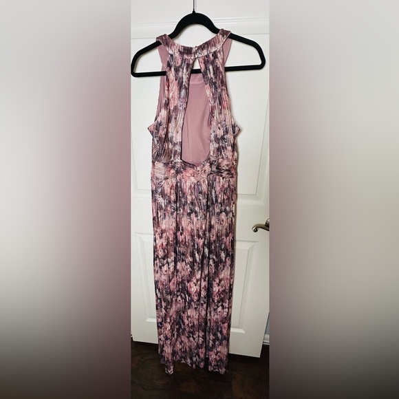 Eliza J Pink and Black Floral Maxi Dress - Picture 7 of 11